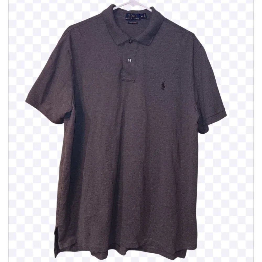 POLO Ralph Lauren Men’s Polo Shirt XL Gray Embroidered